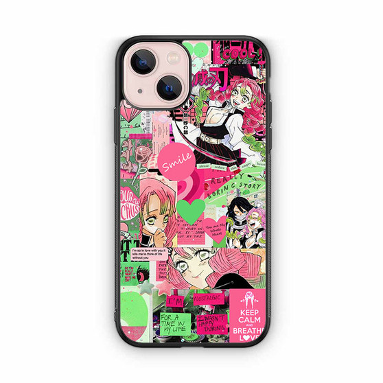 Demon Slayer Mitsuri Kanroji Collage iPhone 13 Case