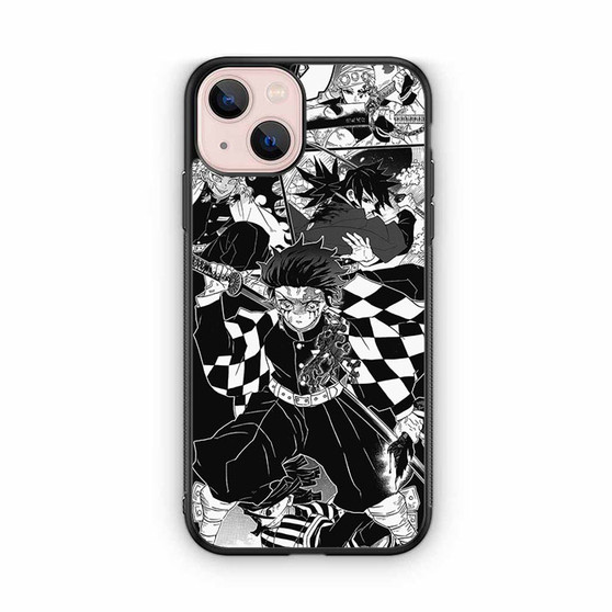 Demon Slayer Tanjiro And All Hashira iPhone 13 Case