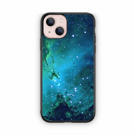 Green Galaxy Mliky Way.jpg iPhone 13 Case
