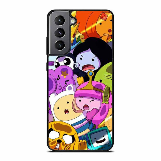 Adventure time character on a glass Samsung Galaxy S21/ S21+/ S21 Ultra/ S21 FE Case