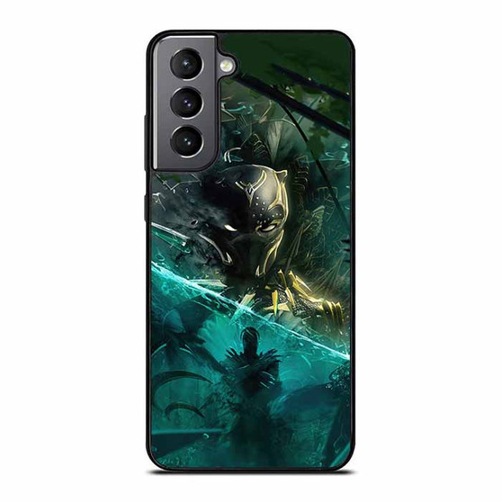 Black Panther Abstract Art Samsung Galaxy S21/ S21+/ S21 Ultra/ S21 FE Case