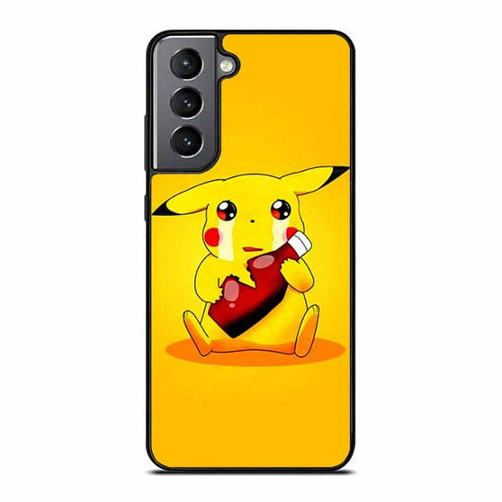 Cute pikachu crying Samsung Galaxy S21/ S21+/ S21 Ultra/ S21 FE Case