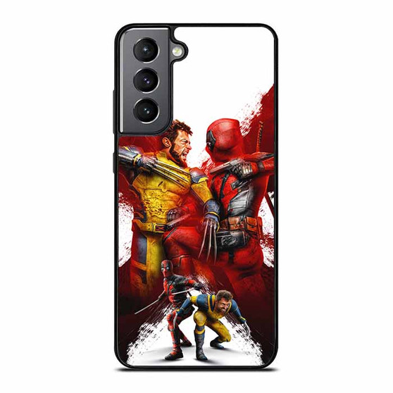 Deadpool vs Wolverine Movie Samsung Galaxy S21/ S21+/ S21 Ultra/ S21 FE Case