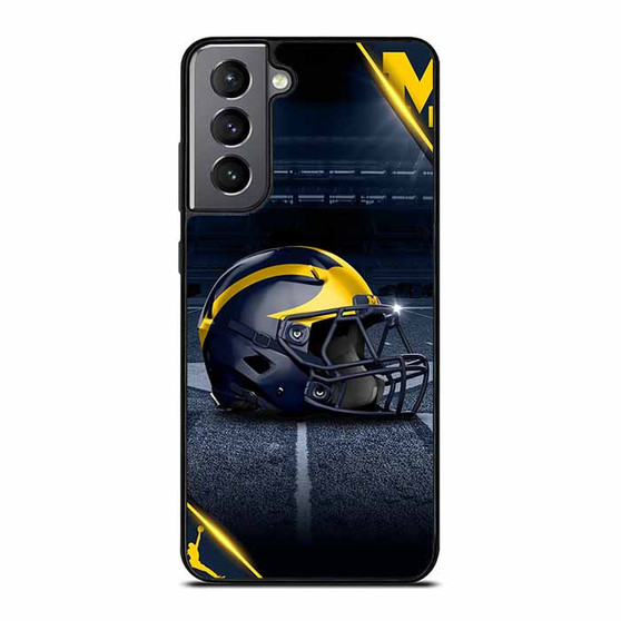Michigan Wolverines Helmet Samsung Galaxy S21/ S21+/ S21 Ultra/ S21 FE Case