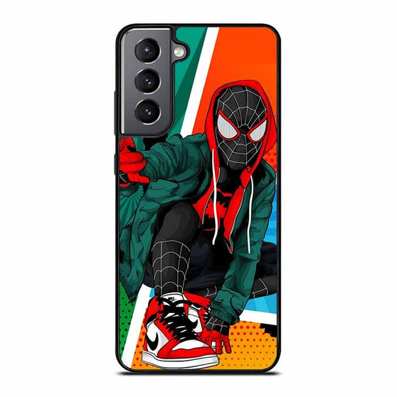 Spiderman Miles Morales Art Style Samsung Galaxy S21/ S21+/ S21 Ultra/ S21 FE Case