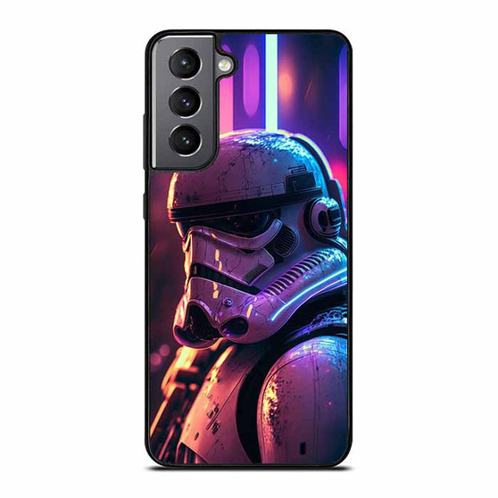 Star Wars Stormtrooper Neon Samsung Galaxy S21/ S21+/ S21 Ultra/ S21 FE Case