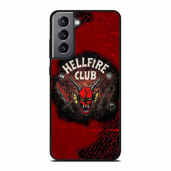 Stranger Things Hellfire Club Samsung Galaxy S21/ S21+/ S21 Ultra/ S21 FE Case