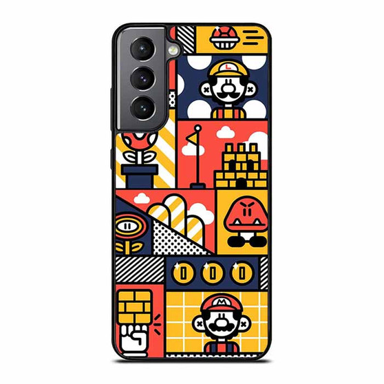 Super mario bross art Samsung Galaxy S21/ S21+/ S21 Ultra/ S21 FE Case