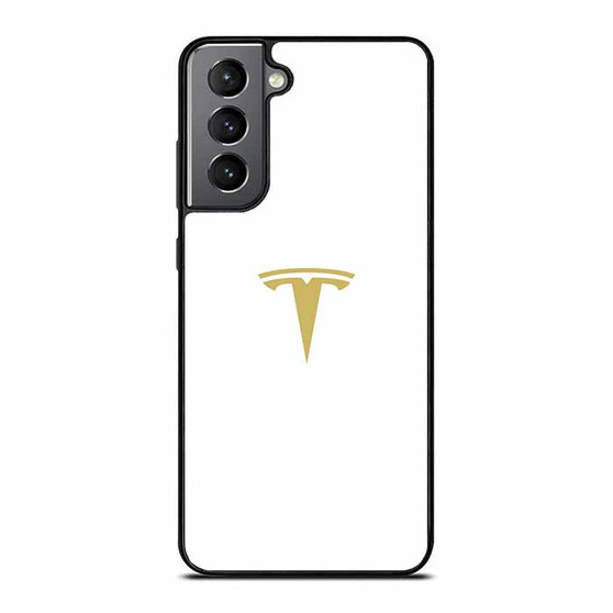 Tesla white Samsung Galaxy S21/ S21+/ S21 Ultra/ S21 FE Case