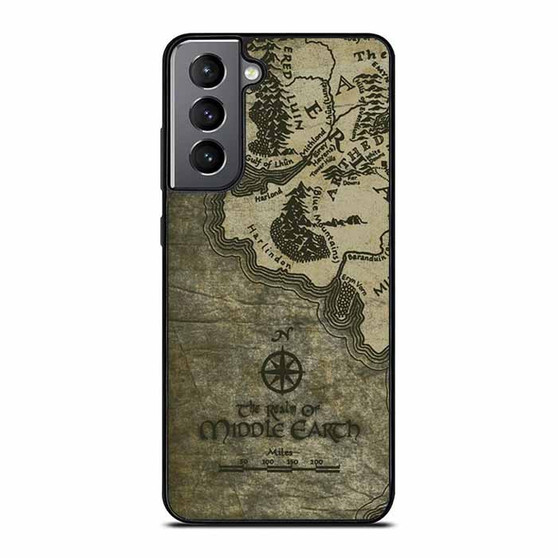 The lord of the rings middle earth map ASCK Samsung Galaxy S21/ S21+/ S21 Ultra/ S21 FE Case