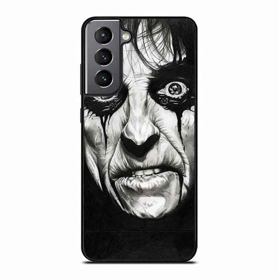 Alice cooper Face Samsung Galaxy S21 Case