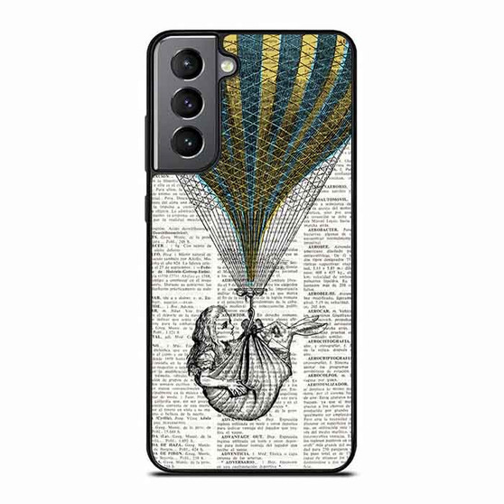 alice in wonderland book Samsung Galaxy S21 Case
