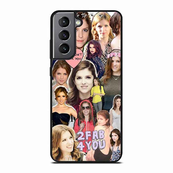 Anna Kendrick Collage Samsung Galaxy S21 Case