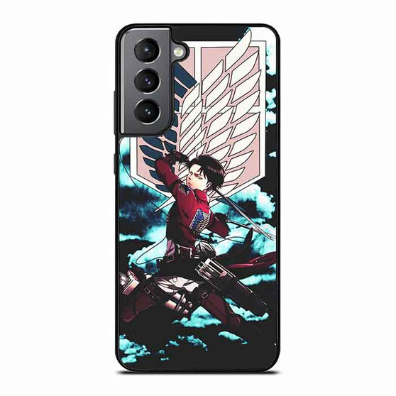 Attack on the Titan Captain Levi 2 Samsung Galaxy S21 Case