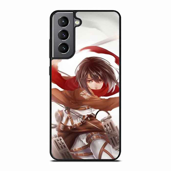 Attack on Titan Mikasa 2 Samsung Galaxy S21 Case