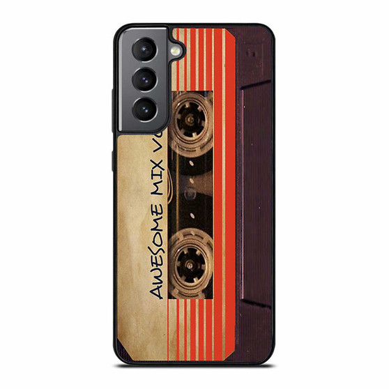awesome guardians galaxy cassette Samsung Galaxy S21 Case