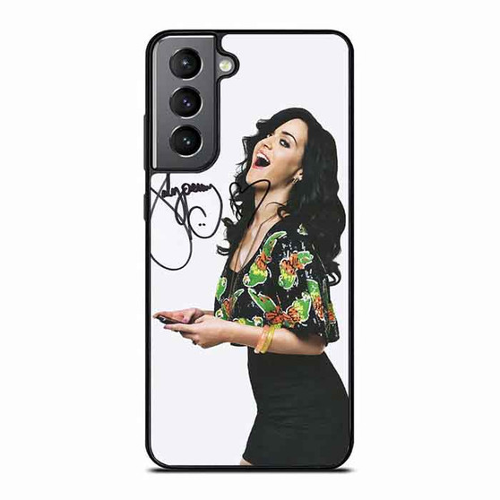 Beautiful Curved Katy Perry Samsung Galaxy S21 Case
