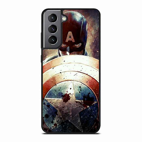 Captain America Shield YD Samsung Galaxy S21 Case