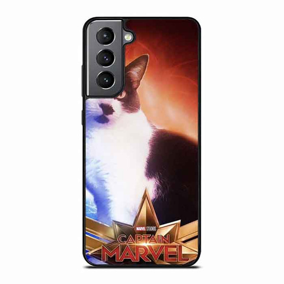 Captain Marvel Cat Samsung Galaxy S21 Case