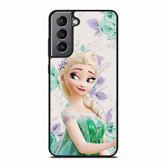 Elsa Beautiful Floral Samsung Galaxy S21 Case