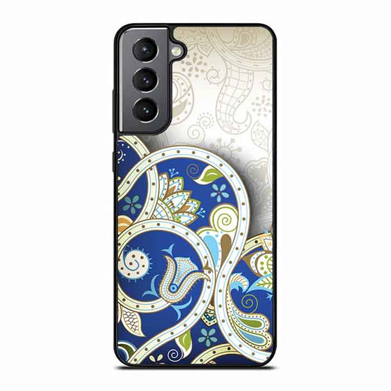 floral batik Samsung Galaxy S21 Case