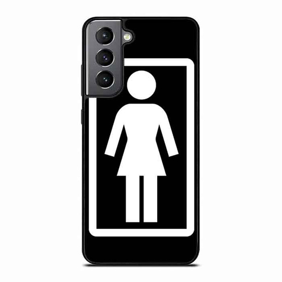 Girl Skateboard Samsung Galaxy S21 Case