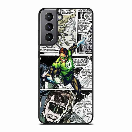 Green Lantern in Comic Samsung Galaxy S21 Case