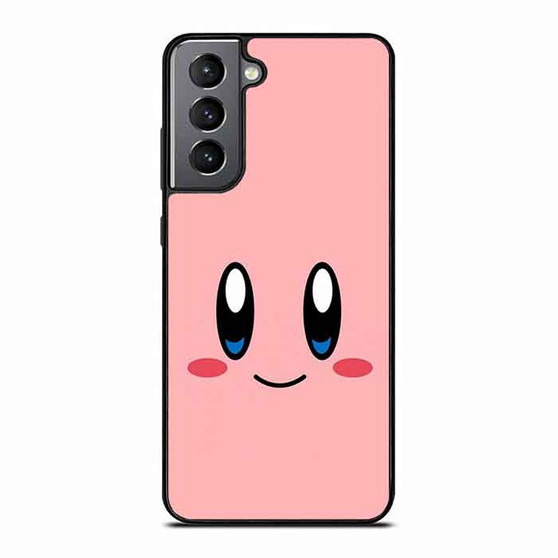 Kirby Cute Face Samsung Galaxy S21 Case