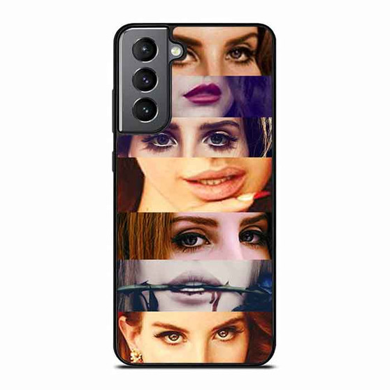 lana del rey eyes & lips Samsung Galaxy S21 Case