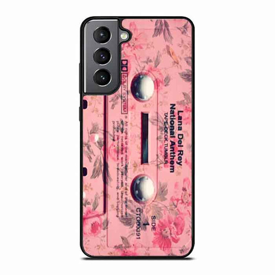 lana del rey pink tape Samsung Galaxy S21 Case