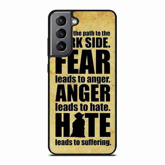 Master Yoda Quotes Samsung Galaxy S21 Case