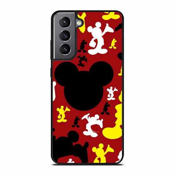 Mickey Mouse Art Collage Samsung Galaxy S21 Case