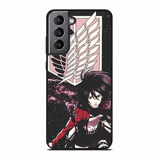 Mikasa Ackerman Attack on Titan 1 Samsung Galaxy S21 Case