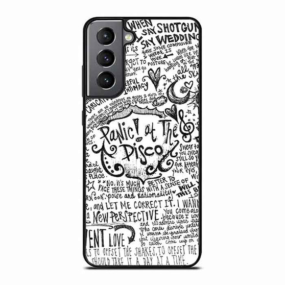 panic at the disco quote Samsung Galaxy S21 Case