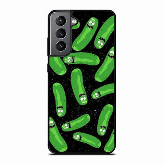 Rick and Morty Pickle Rick Collage Samsung Galaxy S21 Case