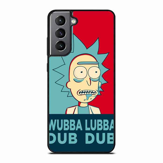 Rick and Morty Wubba Lubba Dub Dub 2 Samsung Galaxy S21 Case