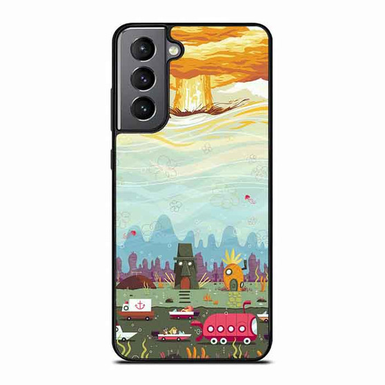 Spongebob Arts Samsung Galaxy S21 Case