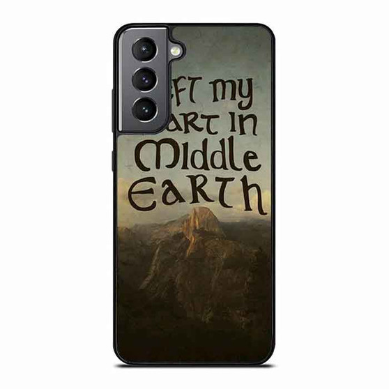 The lord of the rings Middle Earth Quotes Samsung Galaxy S21 Case