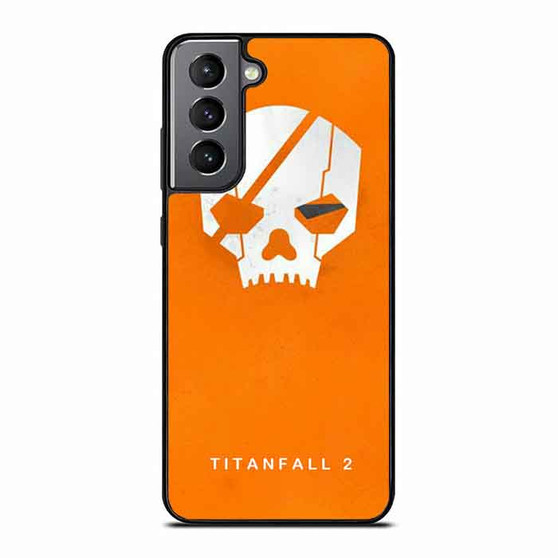 Titanfall 2 Skull Poster Samsung Galaxy S21 Case