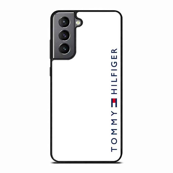 Tommy Hilfiger White Samsung Galaxy S21 Case