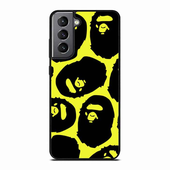 Yelow Bape Samsung Galaxy S21 Case