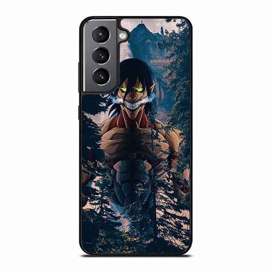 Attack On Titan Eren Yeager Titan Samsung Galaxy S21 Case