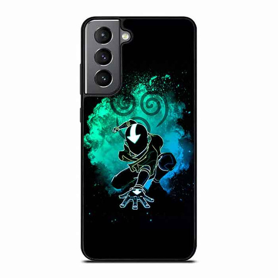 Avatar The Legend of Aang Neon Art Samsung Galaxy S21 Case
