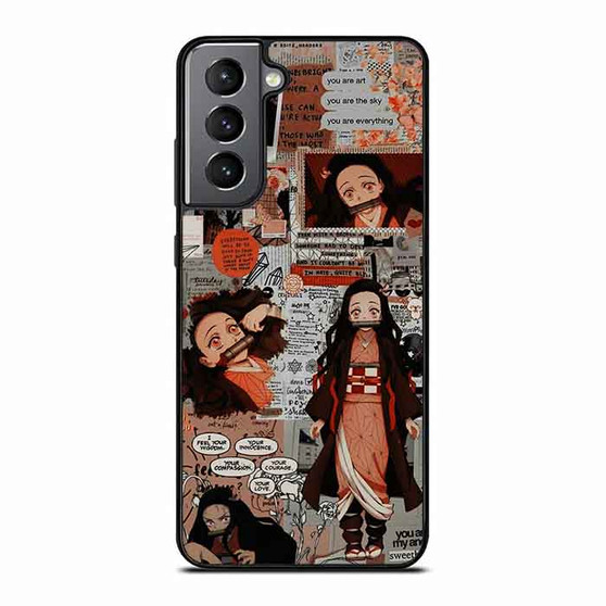 Demon Slayer Nezuko Samsung Galaxy S21 Case