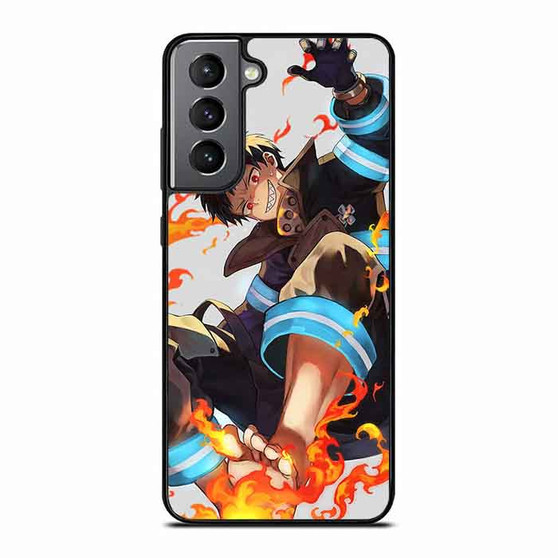 Fire Force Shinra Kusakabe Samsung Galaxy S21 Case