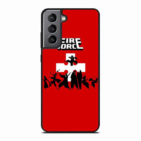 Fire Force Siluet Samsung Galaxy S21 Case