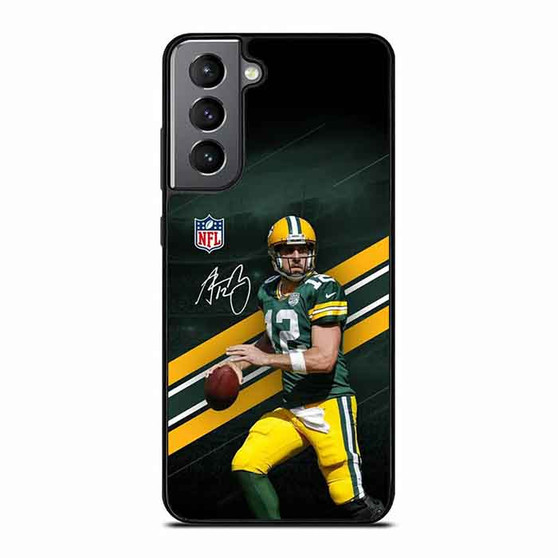 Green Bay Packers Aaron Rodgers Samsung Galaxy S21 Case