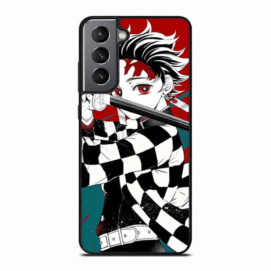 Kimetsu No Yaiba Tanjiro Art Samsung Galaxy S21 Case