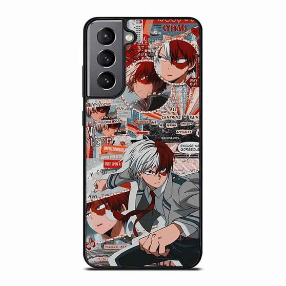 My Hero Academia in Comic Art Samsung Galaxy S21 Case