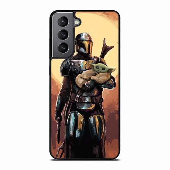 The Mandalorian Baby Yoda Samsung Galaxy S21 Case
